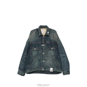 26 FW 메종미하라야스히로 패딩 데님 재킷 J17BL126 TP458548740