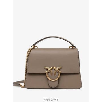 26 FW PINKO 러브 버드 레더 숄더 백 100066A0F1 TP458230225