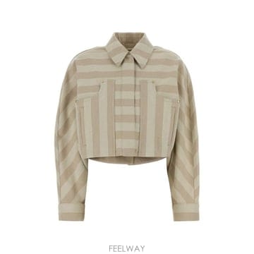26 FW 펜디 스트라이프 드릴 재킷 FLF863AW8G TP454962396