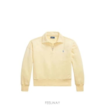 26 FW 폴로 랄프로렌 quarter zip Pony embroidered sweatshirt 211B21