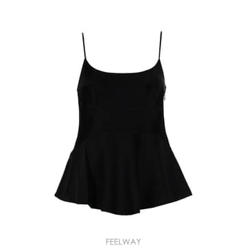 띠어리 탑 CAMI 블랙