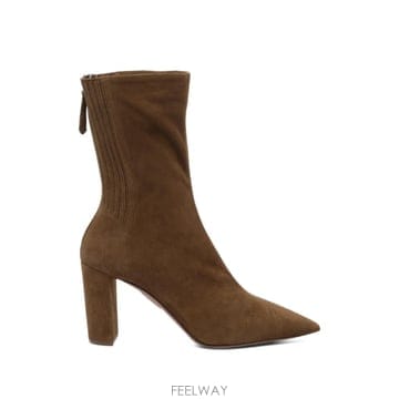 26 FW 아쿠아주라 Saint Honore block bootie 85 SAHMIDB1SUECHT TP45