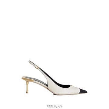 26 FW Elisabetta Franchi nappa slingback shoes SA76L65EC TP4