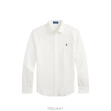 26 FW 폴로 랄프로렌 로고 자수 긴소매 셔츠 710B26145003 TP458620741