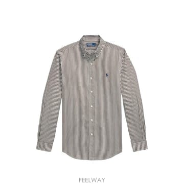 26 FW 폴로 랄프로렌 커스텀 핏 스트라이프 포플린 셔츠 710B30275003 TP458620727