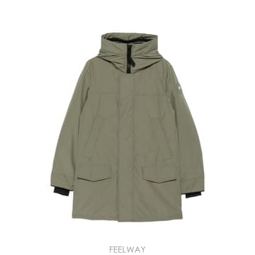 26 FW 캐나다구스 로고 패치 후드 코트 2052MT TP458507027
