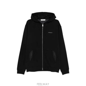 26 FW 프리미아타 로고 프린트 후드 집업 PA1080 TP458305982