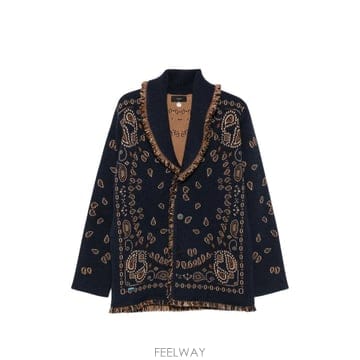 26 FW 알라누이  페이즐리 자카드 가디건 LMHB039E26KNI0014684 TP458539743