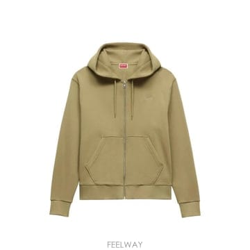 26 FW 겐조 로고 자수 후드 집업 FG65HO2654MJ TP458305645
