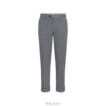 26 FW 브루넬로 쿠치넬리 아메리칸 피마 컴포트 코튼 개버딘 가먼트 다이 이탈리안 핏 팬츠 M289LI17
