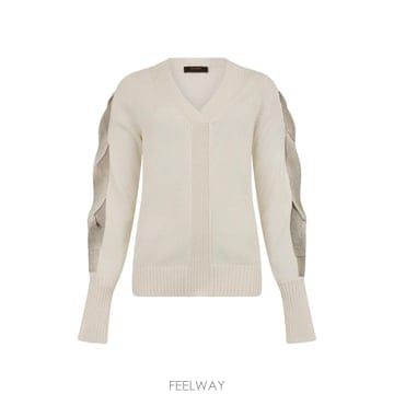 26 FW 무레르 V넥 스웨터 VIRANASHN TP456164620