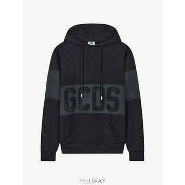 26 FW GCDS 로고 프린트 스프레이 이펙트 후드티 C2MWQE233F034 TP459684576