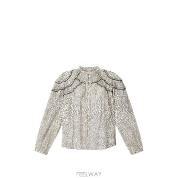 26 FW 이자벨마랑 에뚜왈 크리스타 탑 HT0681FAD3J03E TP456751807