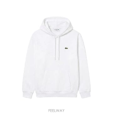 26 FW 라코스테 로고 패치 드로스트링 후드티 SH8863 TP459684510