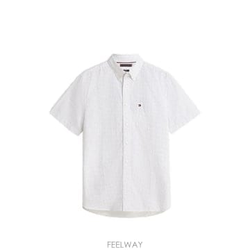 26 FW 타미힐피거 프린트 반소매 셔츠 MW0MW41668 TP458501328