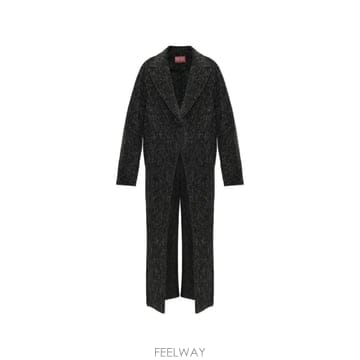 26 FW 디젤 브러시드 이펙트 코트 A252030AIKJ TP458603896