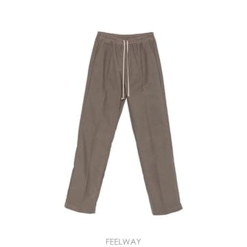 26 FW 릭오웬스 드로스트링 스트레이트 팬츠 RU02F4378TB TP456285191