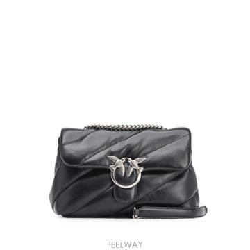 26 FW PINKO 러브 퍼프 클래식 퀼팅 숄더 백 107616A0F2 TP458537384