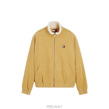 26 FW 타미힐피거 corduroy fleece collar jacket DM0DM23610 TP45942