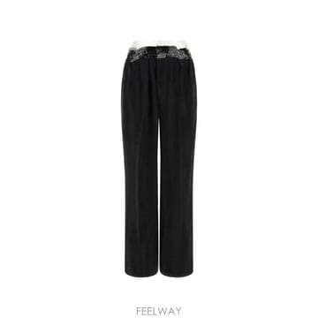 26 FW 메종마르지엘라 포 스티치 로고 팬츠 S29KA0401M35901 TP459708492