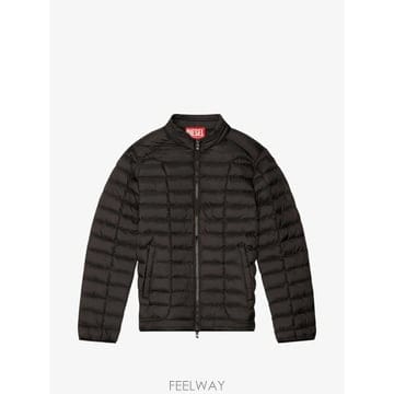 26 FW 디젤 W파일럿 집업 패딩 재킷 A147190BHAZ TP459734708