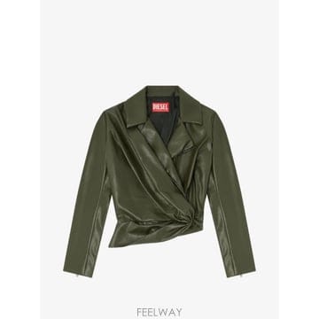 26 FW 디젤 드레이프 랩 이펙트 재킷 A251970PEBH TP458217717