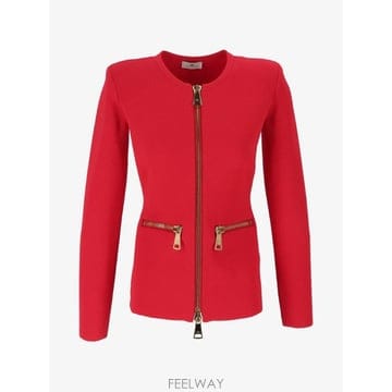 26 FW Elisabetta Franchi 집업 가디건 MK68B66E2 TP457066631