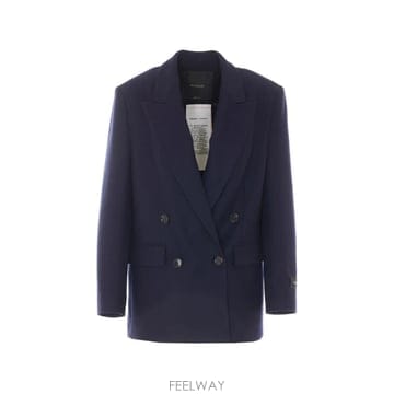26 FW PINKO double breasted peak lapels jacket 106099A3Q5 TP
