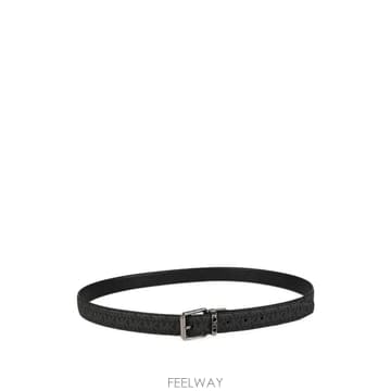26 FW 마이클코어스 monogram print buckle fastening belt 39F6LBLY6