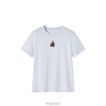 26 FW 랑방 마더 앤 도터 그래픽 크루 넥 티셔츠 RWTS0030J320E26 TP459707294