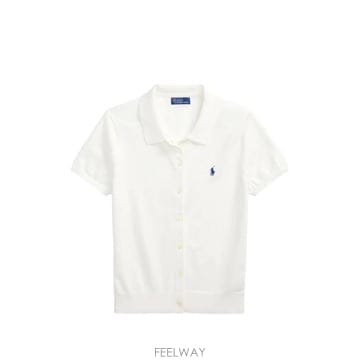 26 FW 폴로 랄프로렌 short sleeve buttoned cardigan 211B21322001 TP