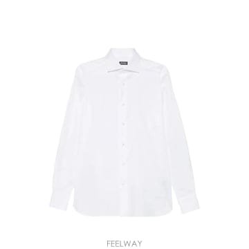 26 FW 제냐 스프레드 칼라 버튼다운 셔츠 R403901A49MS0BAG TP458981379