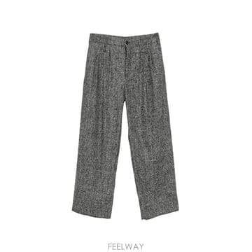 26 FW 아르마니 핀스트라이프 패턴 플리츠 팬츠 EM007922TE24591 TP459706356