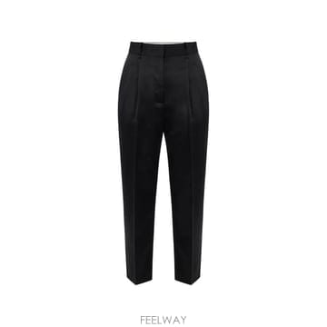 26 FW Elisabetta Franchi 스트레치 새틴 팬츠 PA20366E2 TP456270270