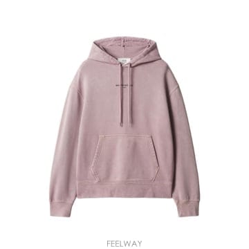 26 FW 메종 키츠네 로고 프린트 파우치 포켓 후드티 MRMJH06KMBIT4 TP458979146