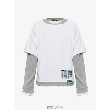 26 FW 디스퀘어드2 로고 패치 레이어드 이펙트 티셔츠 S71GD1664DTJ023 TP459732594