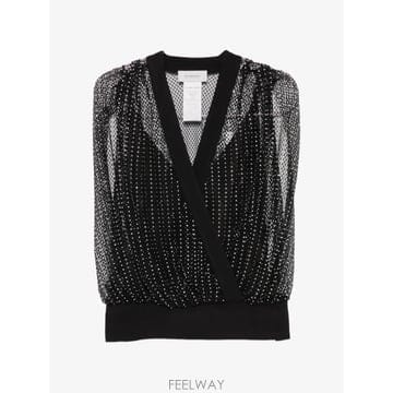 26 FW 스포트막스 SPXTaro crystal embellished top 2622946012600 TP