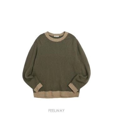 26 FW 와이엠씨 파이프 크로셰 트리밍 스웨터 P8BAH34 TP457896300