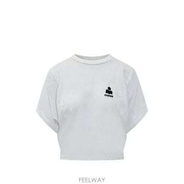 26 FW 이자벨마랑 에뚜왈 키안재 GZ 로고 프린트 티셔츠 TS0313FAA1N09E TP459328516