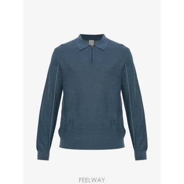 26 FW 폴스미스 쿼터 지퍼 텍스처 메리노 스웨터 M1R985ZW03155 TP456095995