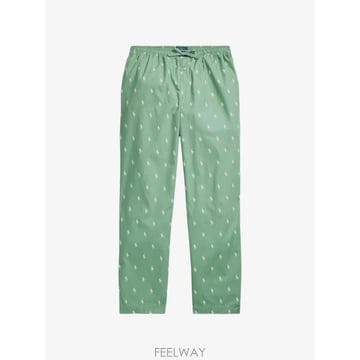 26 FW 폴로 랄프로렌 Polo Pony patterned drawstring pajamas 7148995