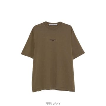 26 FW 알렉산더왕 로고 프린트 오버사이즈 티셔츠 UCC3261905 TP459674669