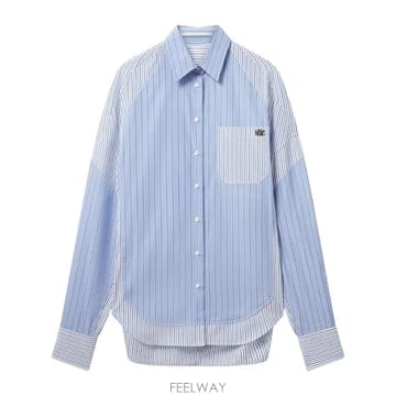 26 FW 스텔라 매카트니 스트라이프 셔츠 6201363FR115 TP454291572