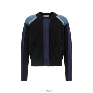 26 FW 키코 코스타디노브 문노 니트 컬러 블록 가디건 KKAW26KN07105 TP458194727
