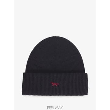 26 FW 메종 키츠네 폭스 자수 골지 비니 MRUWH00KT1235 TP459668919