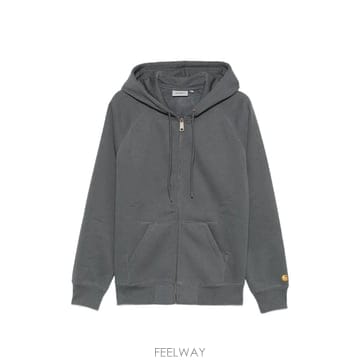 26 FW 칼하트 체이스 로고 자수 후드 집업 I033664 TP455092262