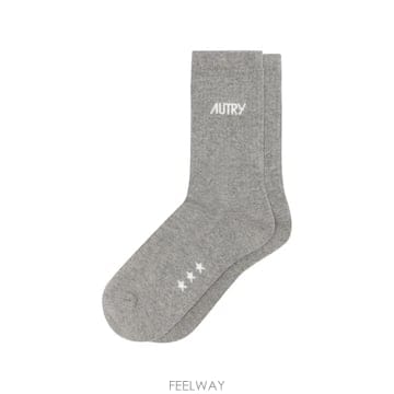 26 FW 오트리 로고 인타르시아 스타 프린트 양말 SOPU055M TP457889117