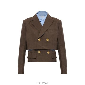 Sacai 26 FW ��ī�� ���� �극��Ƽ�� ���̾�� �������� 26085630 TP45705572626 FW ��ī�� ���� �극��Ƽ�� ���̾�� �������� 2608563
