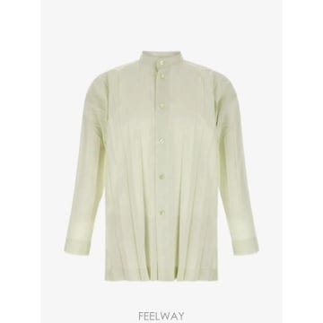 26 FW Issey Miyake 에지 플리츠 밴드 칼라 셔츠 HP68FJ30101 TP458278973