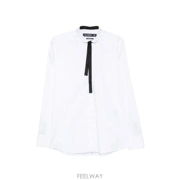 26 FW 칼라거펠트 타이 넥 셔츠 60510860564602 TP459730279